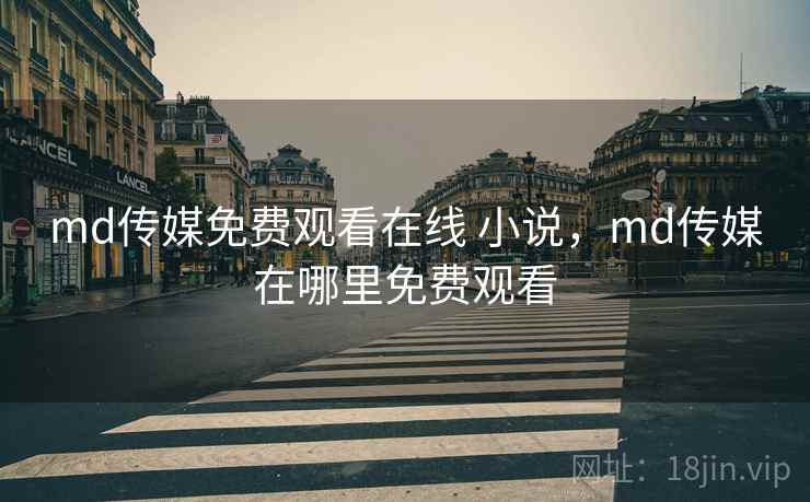 md传媒免费观看在线 小说，md传媒在哪里免费观看